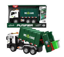 1:10 Инерционная машина "Мусоровоз" от бренда Wenyi, со светом и звуком