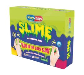 Набор для творчества от бренда Play-Toys "DIY Слайм светящийся в темноте"