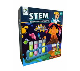 Набор для экспериментов от бренда Essa Toys "Удивительная химия" 14 в 1