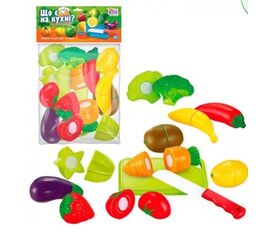 Продукты на липучках из серии "Что есть на кухне?" от бренда Fun Game, 12 элементов