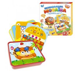 Познавательная мозаика "Еда" от бренда WToys