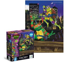 Пазл от бренда Dodo «Донателло и Микеланджело» серия Черепашки ниндзя, 250 элементов