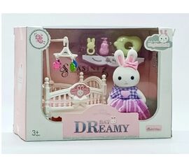 Игровой набор с флоксовым зайцем "Детская комната"