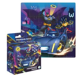 Пазл от бренда Dodo «Бэтмобиль Бам», серия Progressive, 24 элемента