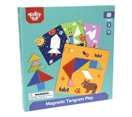 Магнитная игра "Танграм" от бренда Tooky Toy