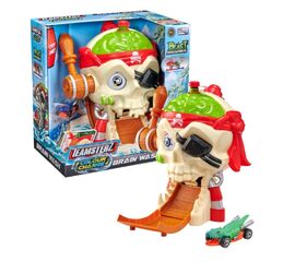 Игровой набор «Трасса с черепом и машинкой, меняющей цвет» от бренда Teamsterz