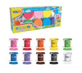 Игровой набор для лепки  от бренда Play-Toys, 10 цветов