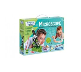 Набор для экспериментов "Мой первый микроскоп" от бренда Clementoni