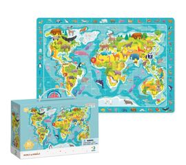 Пазл от бренда Dodo "Мир животных" серия Обсервационный пазл, 80 элементов