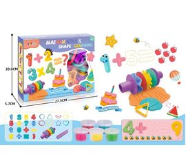 Игровой набор для лепки от бренда Yiqis "Математика"