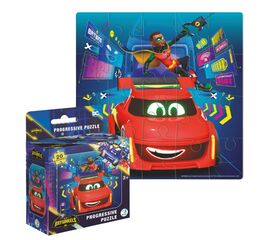 Пазл от бренда Dodo «Красная птица Ред», серия Progressive, 20 элементов