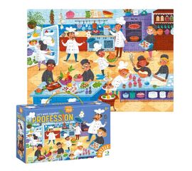 Пазл от бренда Dodo "Повар" серия Профессии, 150 элементов