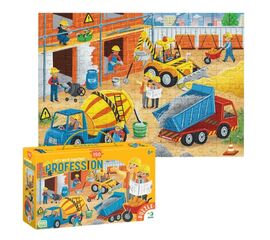 Пазл от бренда Dodo "Строитель" серия Профессии, 150 элементов
