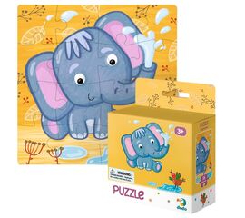 Пазл от бренда Dodo "Слоник", 16 элементов