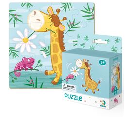 Пазл от бренда Dodo "Жираф", 16 элементов