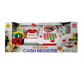 Кассовый аппарат с микрофоном, со световыми и звуковыми эффектами