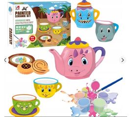 Набор для рисования "Чайный сервиз с аксессуарами"