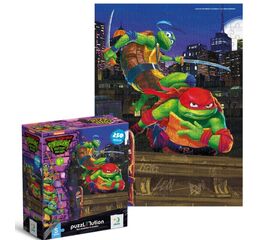 Пазл от бренда Dodo «Леонардо и Рафаэль» серия Черепашки ниндзя, 250 элементов