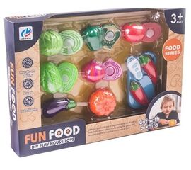 Набор овощей на липучках "Веселая еда" от бренда ChiToys