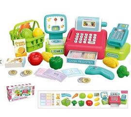 Кассовый аппарат со сканером, со звуковыми и световыми эффектами