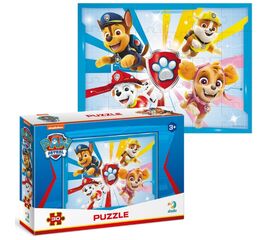 Пазл от бренда Dodo "Смелые щенки", серия Щенячий патруль, 30 элементов
