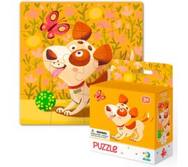 Пазл от бренда Dodo "Пёсик", 16 элементов