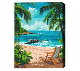 Картина по номерам 40*50 "Летняя идиллия" от бренда Brushme, без упаковки