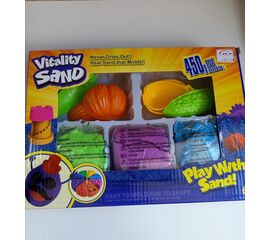 Кинетический набор от бренда Vitality Sand "Овощи", 450 грамм