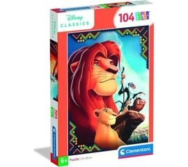 Пазл от бренда Clementoni "Король Лев", 104 элемента