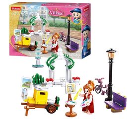 Конструктор от бренда Sluban “Парк”, 114 элементов