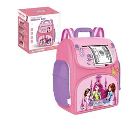 Детский сейф в виде рюкзака "Принцессы"