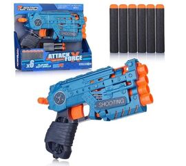 Бластер "Turbo" с 6 круглыми пулями