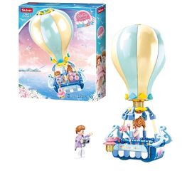 Конструктор от бренда Sluban “Воздушный шар”, 124 элемента