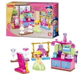 Конструктор от бренда Sluban “Магазин одежды”, 103 элемента