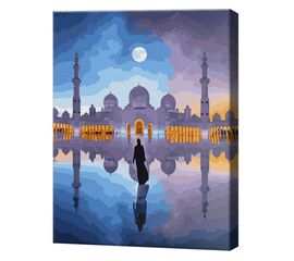 Картина по номерам 40*50 "Тадж-Махал" от бренда Art Gallery, без упаковки