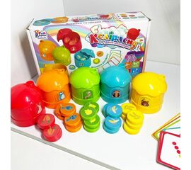 Развивающая игра - сортер "Цветные домики" от бренда Fun Game Club