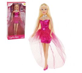 Кукла в розовом платье от бренда Defa Lucy