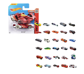 Металлическая машинка от бренда Hot Wheels, на выбор