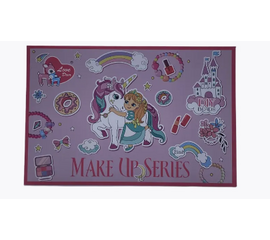 Набор детской косметики "Принцесса с единорогом" (косметика + плетение браслетов)