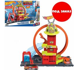 Игровой набор Hot Wheels  «Городская пожарная станция. Супер петля»