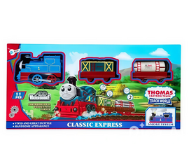 Железная дорога с поездом и аксессуарами "Паровозик Томас", 11 элементов