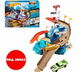 Игровой набор Hot Wheels Трек "Охота на акулу"