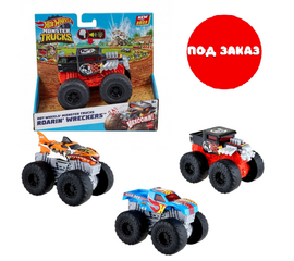 Hot Wheels «Monster Trucks» внедорожник 1:43 серии, свет и звук