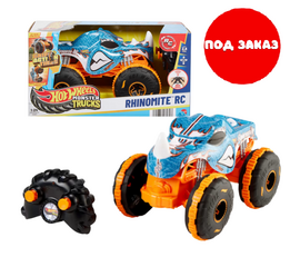 Hot Wheels 1:24 Monster Trucks на радиоуправлении «Риномит»