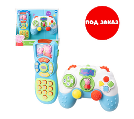 Музыкальный игровой набор с пультом и джойстиком «Свинка Пеппа»