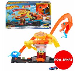 Hot Wheels Трек «Атака кобры на пиццерию»