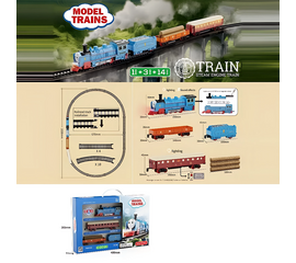 Железная дорога с поездом и аксессуарами "Паровозик Томас"