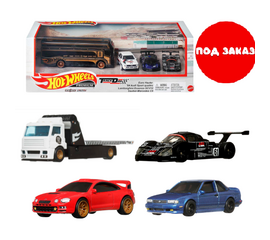 Hot Wheels Коллекционный набор из 4 автомобилей Premium Collector Set