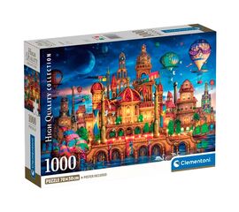 Пазл от бренда Clementoni "В центре города",1000 элементов