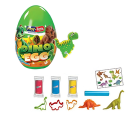 Набор для лепки в яйце «Динозавры» от бренда Play-Toys